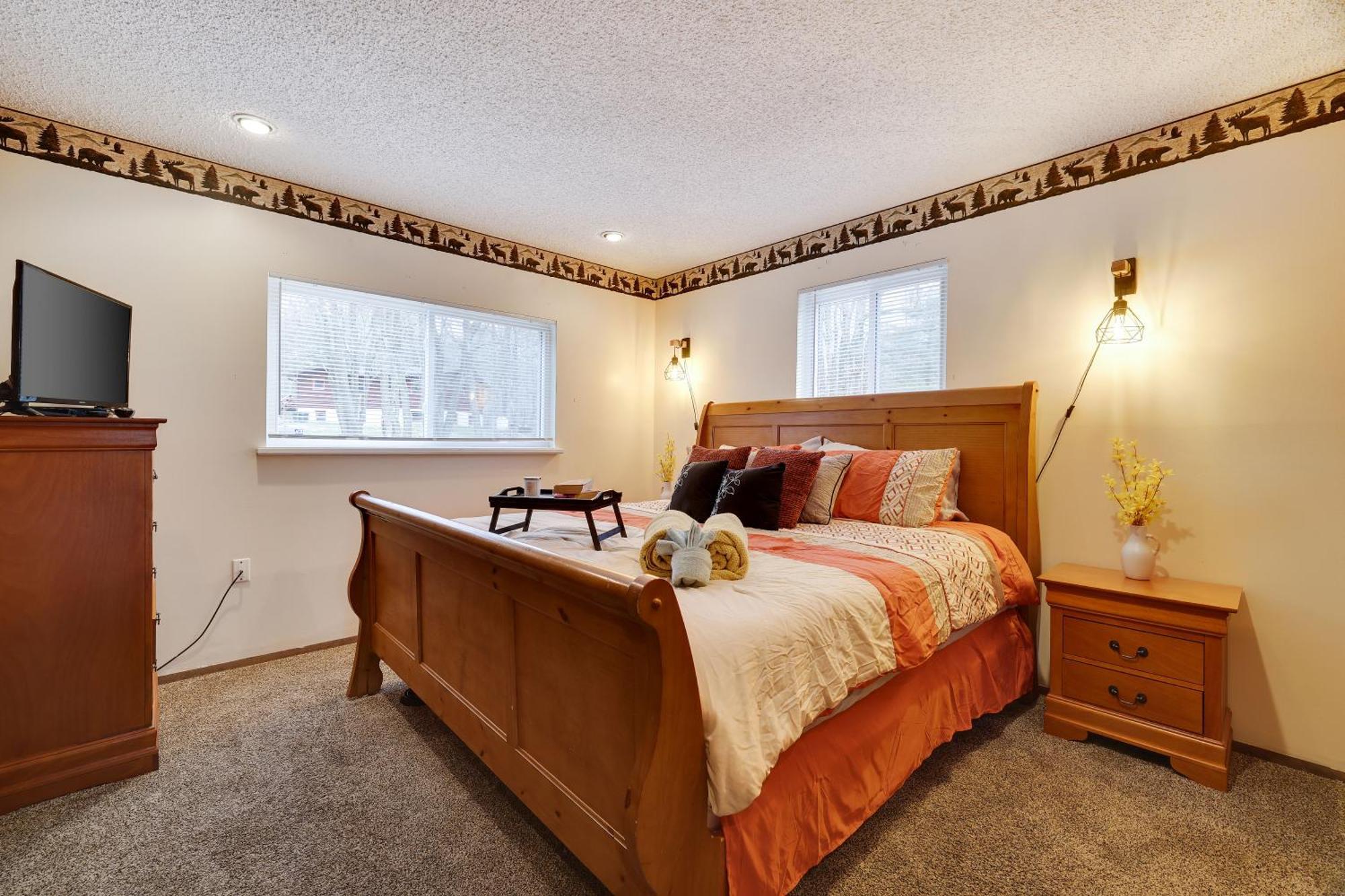 Woodland Escape-0.6Mile To Lake Beach Pet Friendly Lake Harmony Eksteriør billede